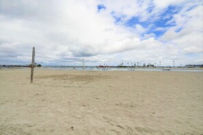 Vlak bij het strand