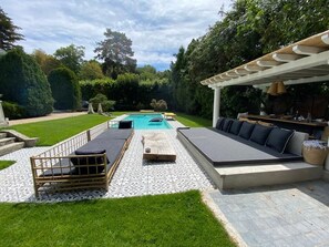 Terrace/patio - Propriété Avec Piscine à 12 min de Paris (Montmorency)