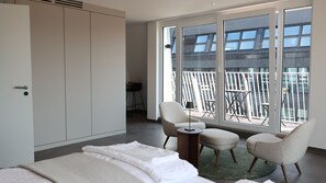 1 室のベッドルーム、アイロン / アイロン台、WiFi、ベッドシーツ