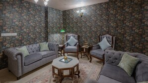 Sitteområde i lobbyen