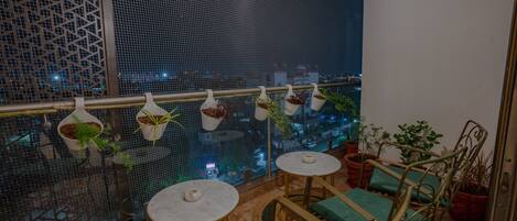 Coin salon dans le hall