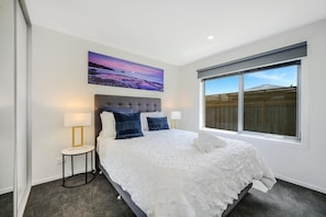2 bedrooms, iron/ironing board, travel crib, WiFi