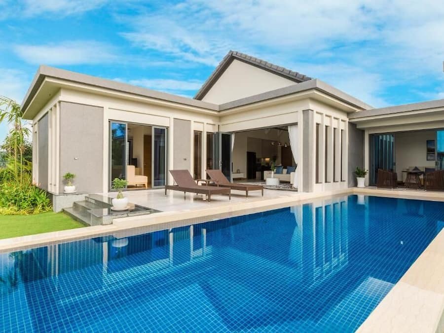 Façade de l’hébergement