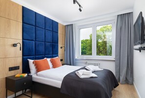 슈피리어 아파트 | 2 개의 침실, 다리미/다리미판, 무료 WiFi, 침대 시트