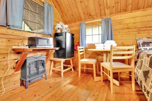 Rustic Cabin with Pool Access