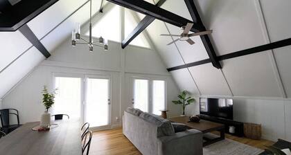 Stunning Aframe Cabin with Deck