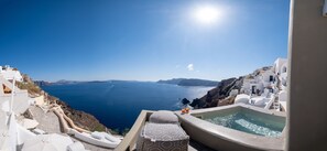 Panoramic Studio, Hot Tub, Sea View | View from room