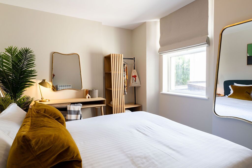 Business-Apartment | Bettwäsche aus ägyptischer Baumwolle, hochwertige Bettwaren