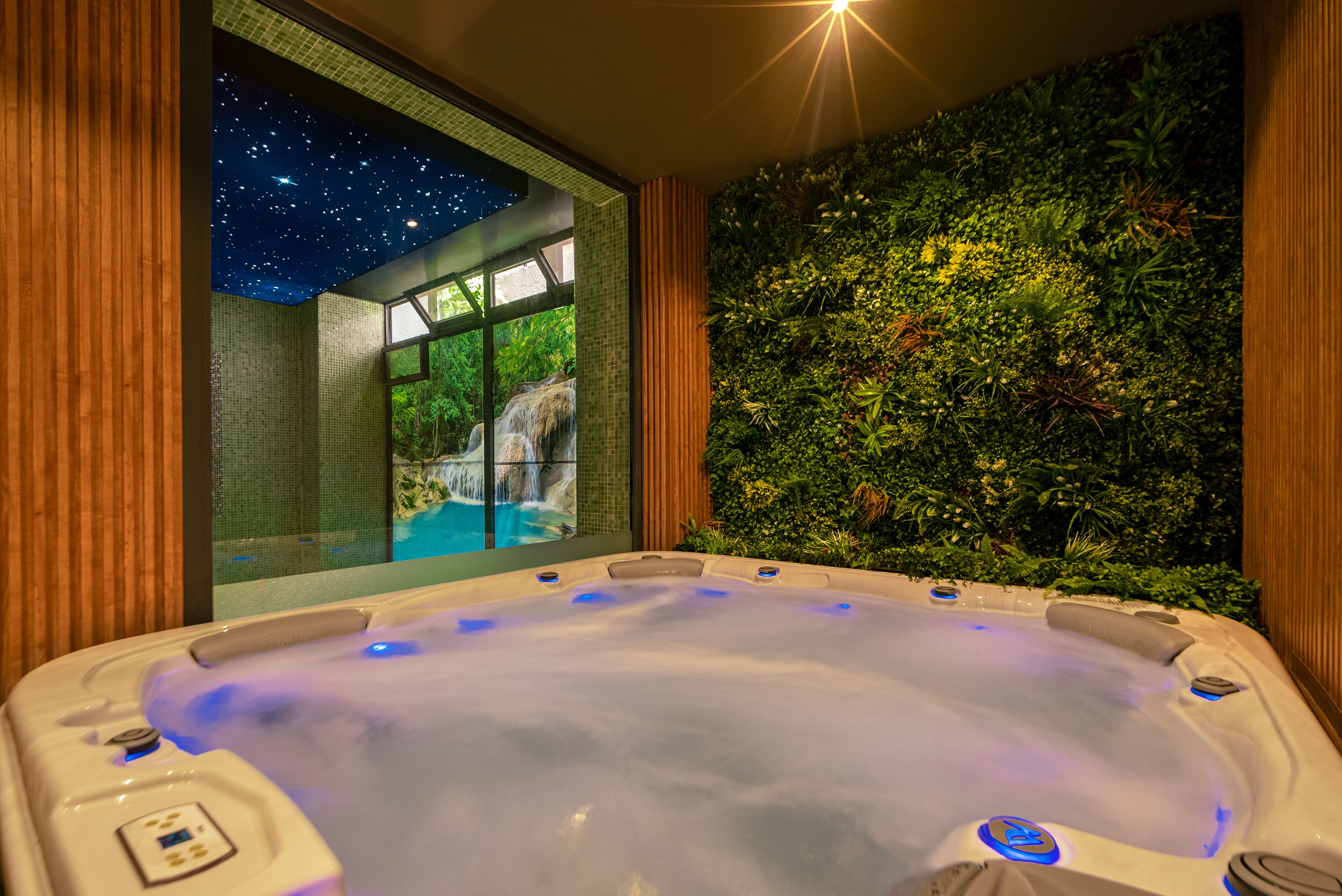 Sauna, steam room, body treatments, body scrubs, facials