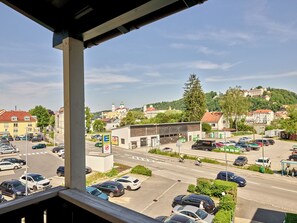 Business Suite mit Balkon | Blick vom Balkon