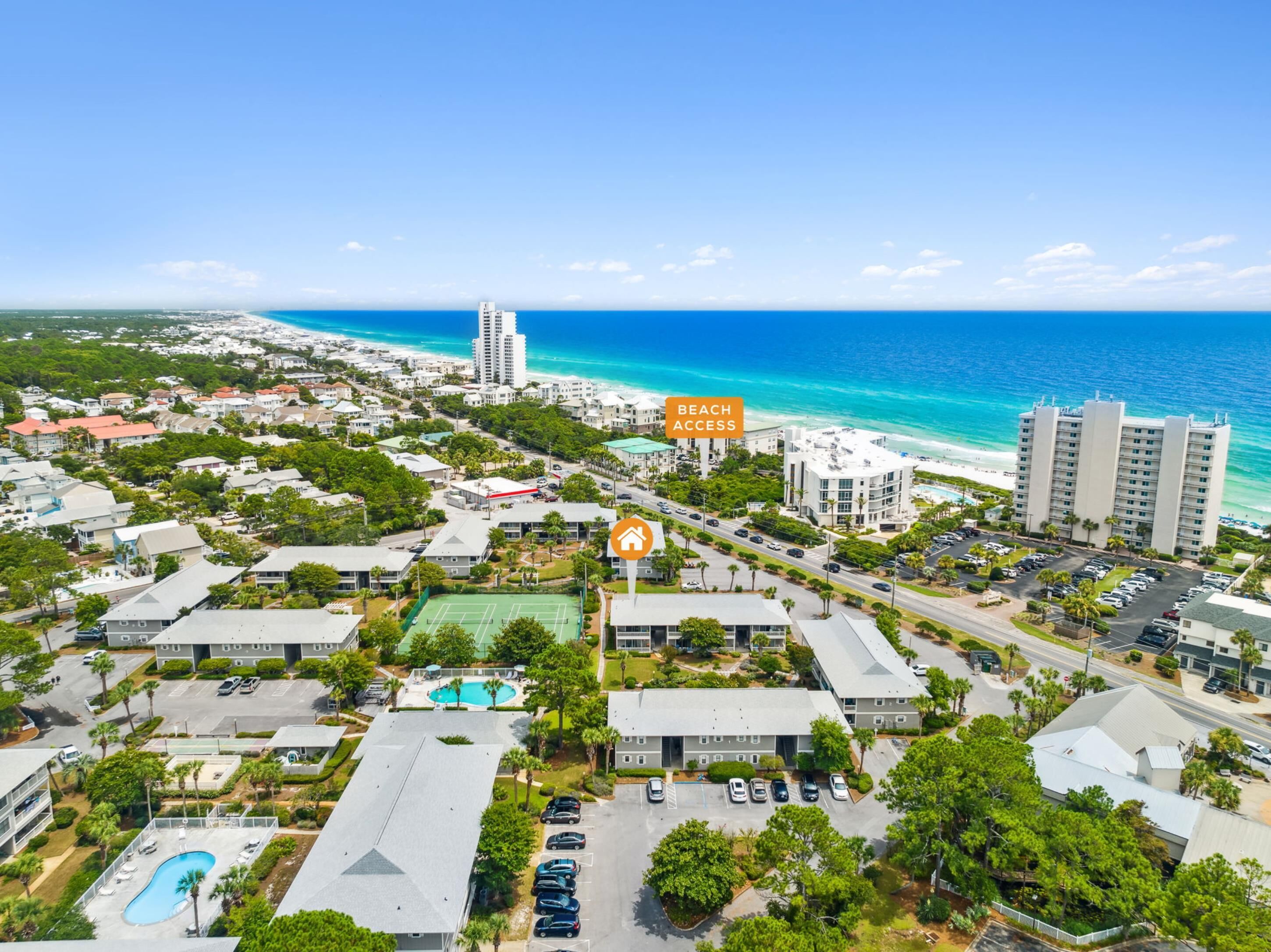 Beach, Pool, Slps 4 Tennis, 2 Bikes, Free Golf, Fam Fav Beachwood Villas D3 
