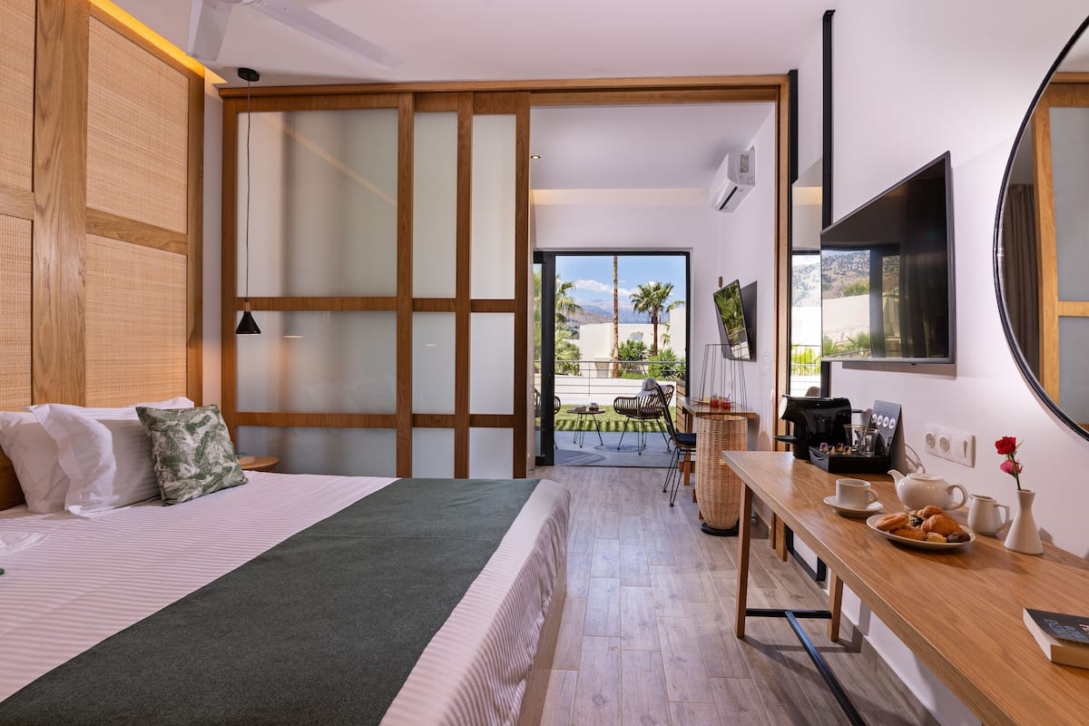 1 Schlafzimmer, Minibar (mit einigen kostenlosen Artikeln), Zimmersafe
