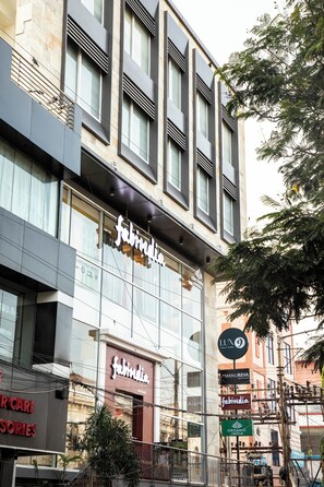 Facciata della struttura