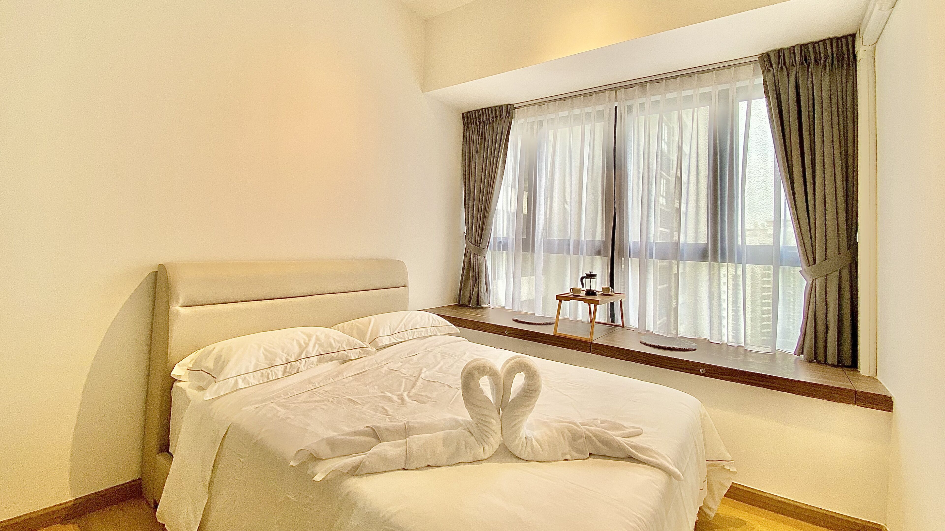 2 多间卧室、熨斗/熨衣板、免费 WiFi、床单