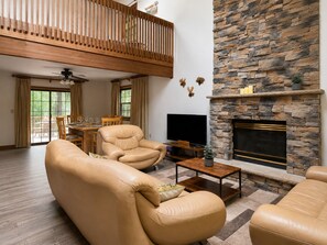 Smart TV, chimenea y tenis de mesa 