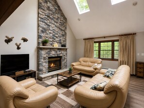 Smart TV, chimenea y tenis de mesa 