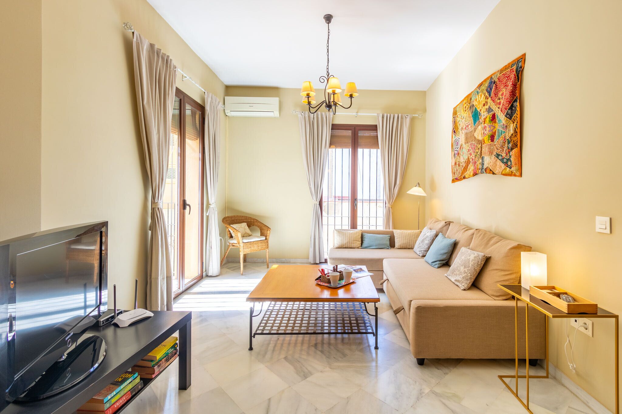 San Esteban 3 | Living area | Flat-screen TV