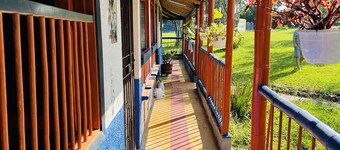 Colombia coffee ring ,Farmhouse in the land of Encanto ,