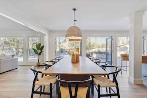 Dining - 8BR Lakefront Estate | Pool, Hot Tub & Lake Access (Savannah)