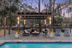 Pool - 8BR Lakefront Estate | Pool, Hot Tub & Lake Access (Savannah)