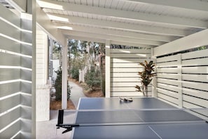 Terrace/patio - 8BR Lakefront Estate | Pool, Hot Tub & Lake Access (Savannah)