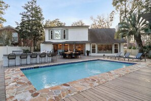 Pool - 8BR Lakefront Estate | Pool, Hot Tub & Lake Access (Savannah)
