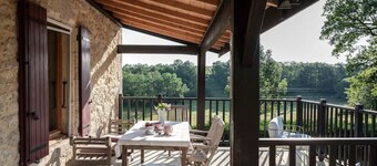 Stunning family house in the Lot with private saltwater pool and garden.