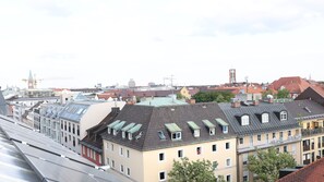 Udsigt fra overnatningsstedet