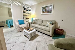 Living area - Gulf Village 201 1 Bedroom Condo by RedAwning (Gulf Shores)