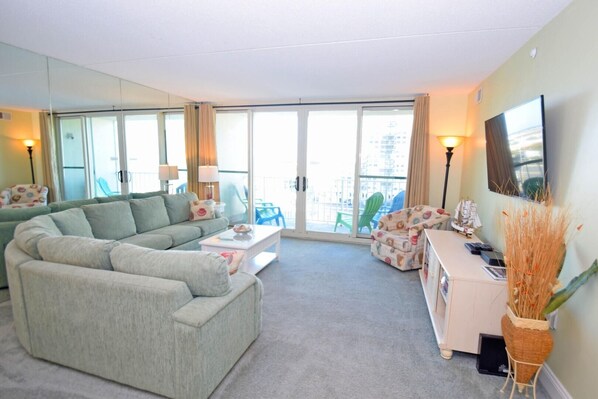 Condo, 2 Bedrooms | Living area - Quay 903 2 Bedroom Condo by Redawning (Ocean City)