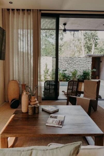 Boho style Villa in Riviera Residential Tulum/gated community-private pool-3 bed