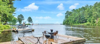 SEBAGO LAKE WATERFRONT. Frontage is on Northwest River with views of Sebago Lake