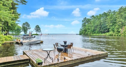 SEBAGO LAKE WATERFRONT. Frontage is on Northwest River with views of Sebago Lake