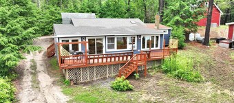 SEBAGO LAKE WATERFRONT. Frontage is on Northwest River with views of Sebago Lake