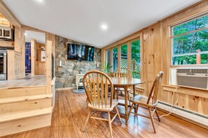 Dining - SEBAGO LAKE WATERFRONT. Frontage is on Northwest River with views of Sebago Lake (Sebago)