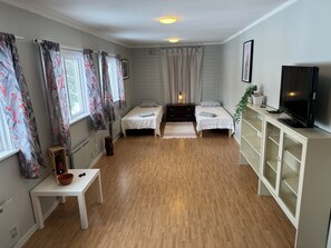 Desk, iron/ironing board, free WiFi, bed sheets