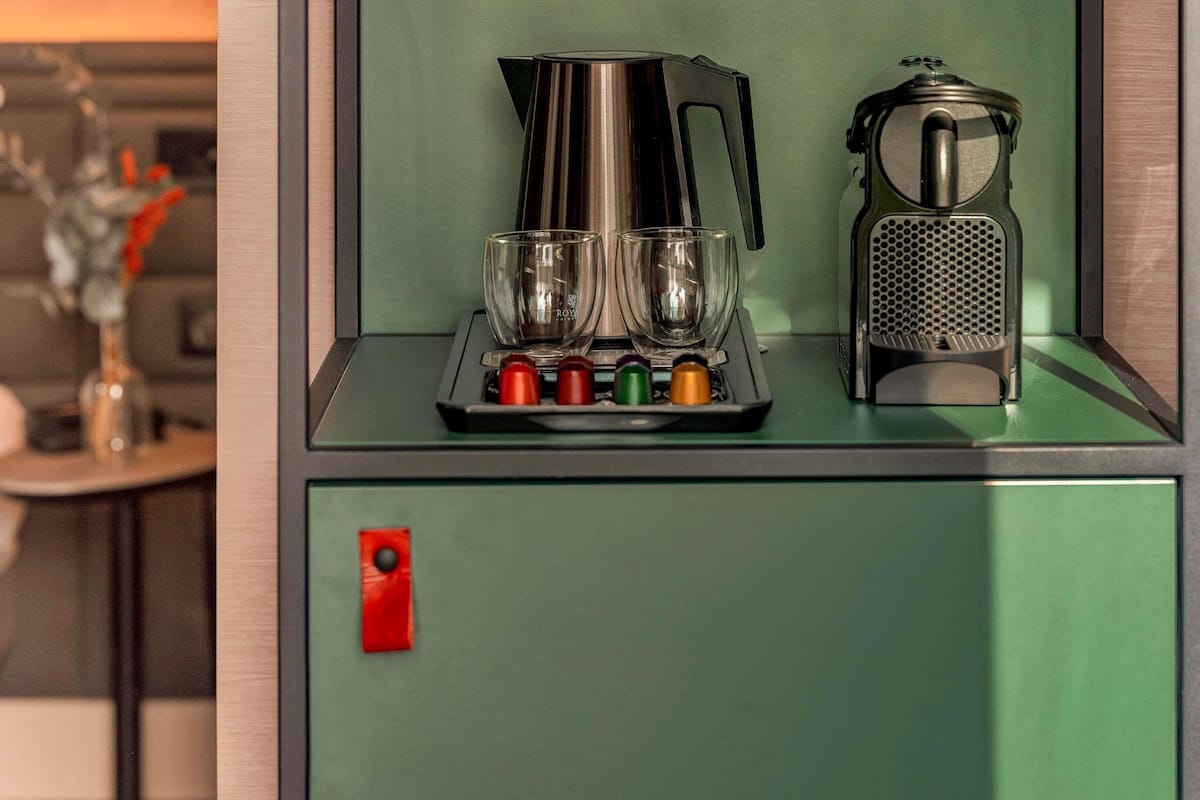 Minibar, in-room safe, desk, blackout curtains