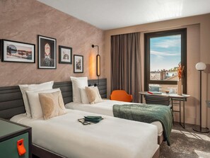 Minibar, in-room safe, desk, blackout drapes