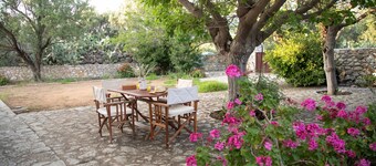 Anna's Garden,Stone house for 10,Charouda,Mani