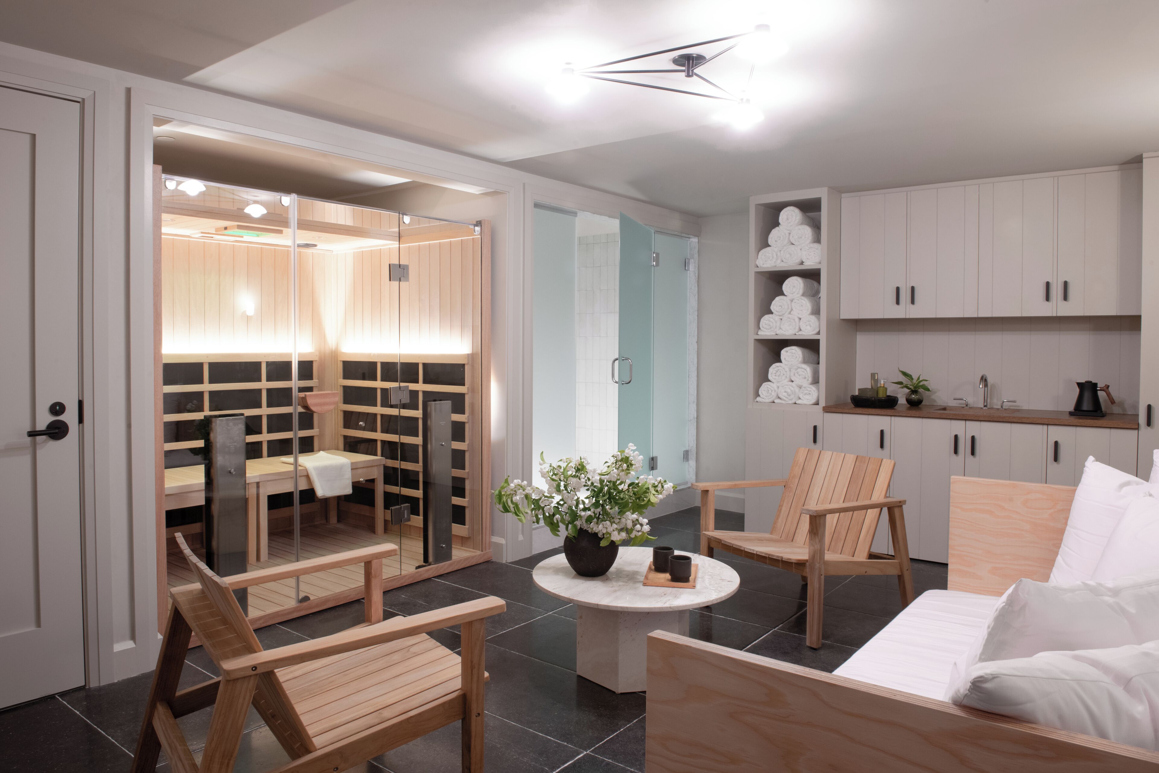 couples treatment room(s), sauna, body treatments, deep-tissue massages