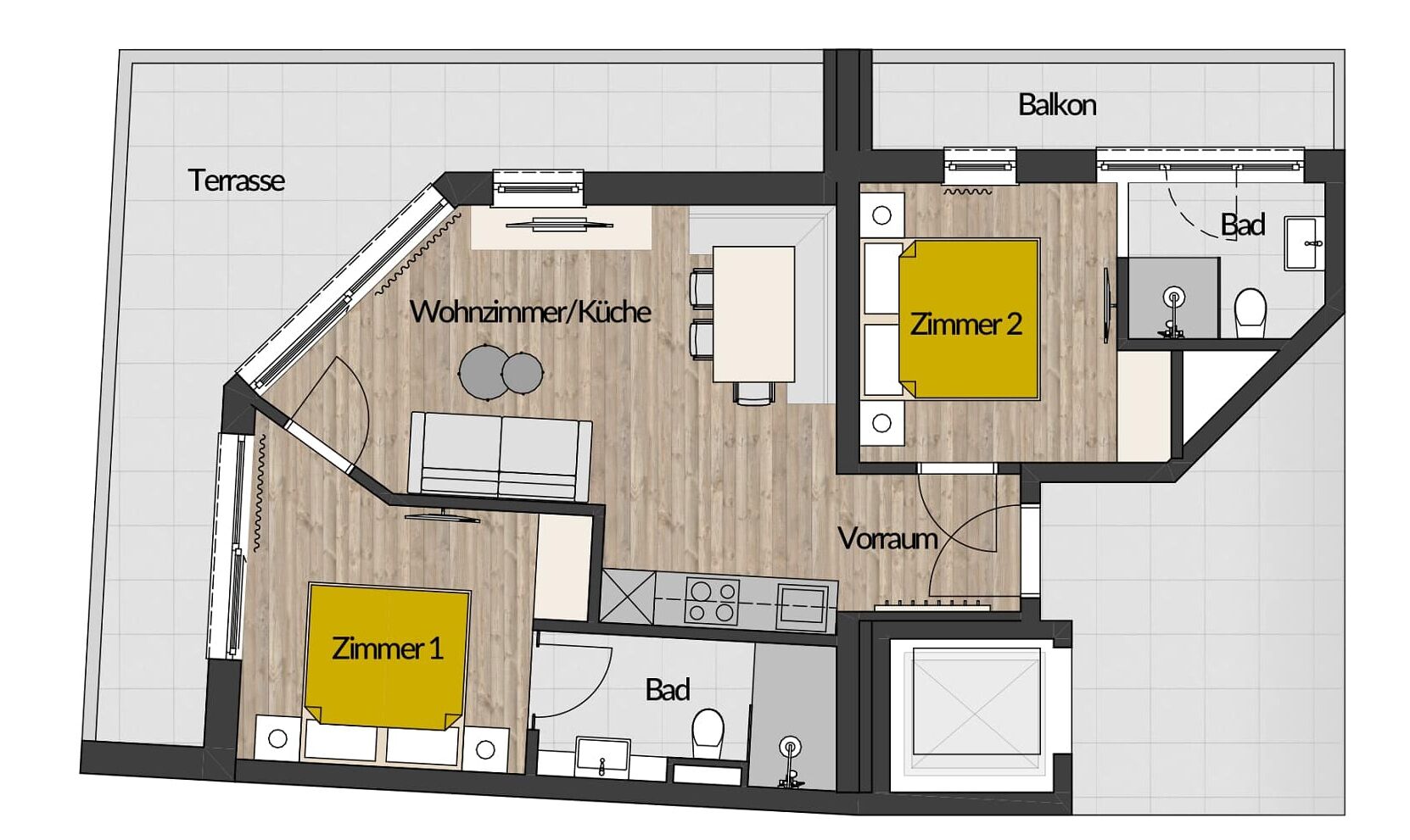 ผังชั้นอาคาร