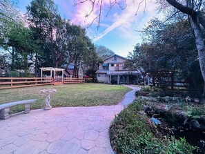 Aussenbereich für Hochzeiten