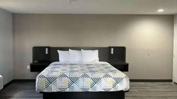 Free WiFi, bed sheets