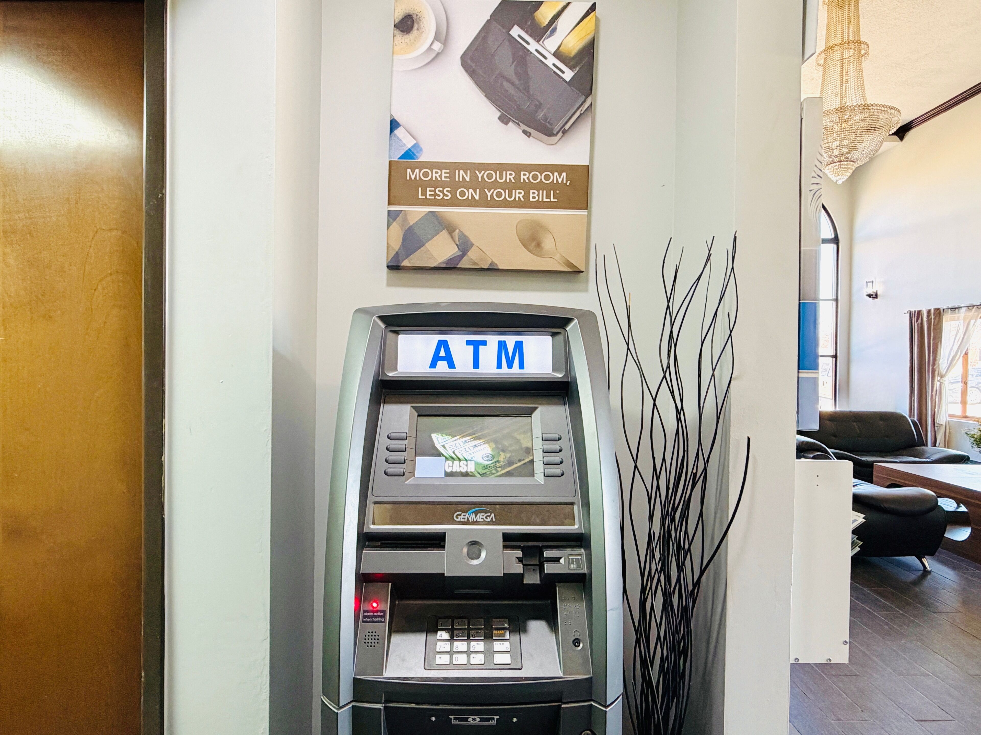 ATM/banking on site