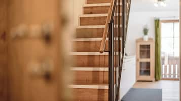 Grand Apartment, Balcony, Mountain View | Living area | TV