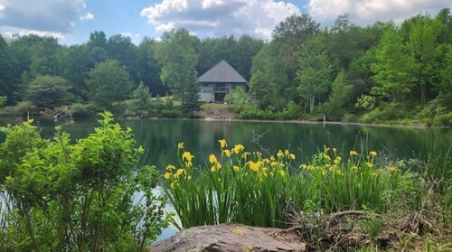Secluded Lakefront Retreat with Art Studio and Stunning Views