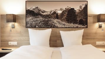 2 Schlafzimmer, Verdunkelungsvorhänge, schallisolierte Zimmer