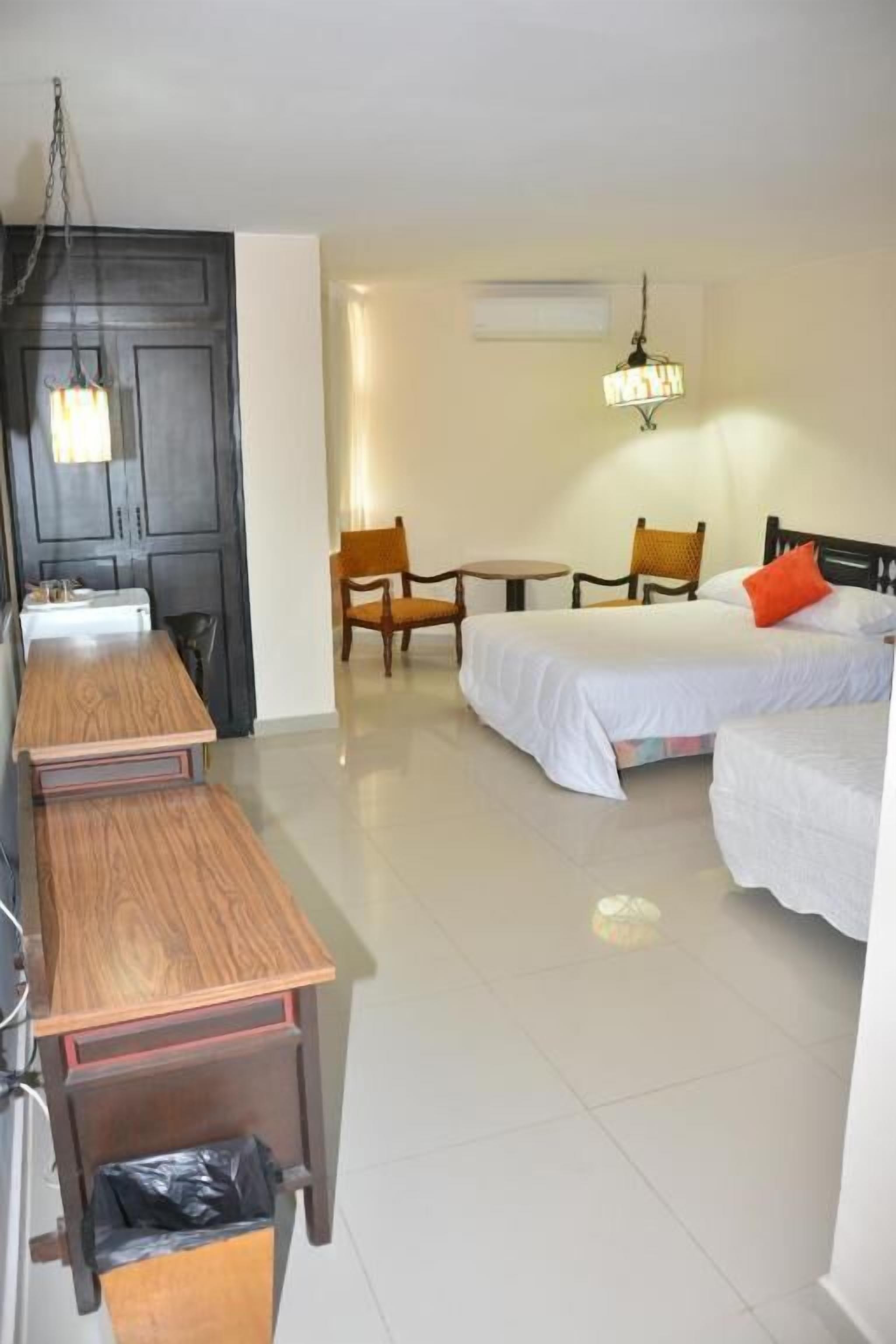 Desk, laptop workspace, free WiFi