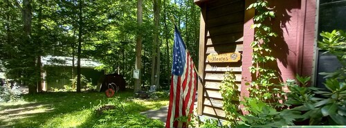 In the middle of the Salmon run!