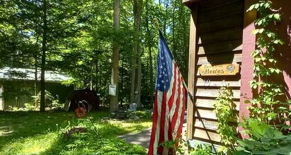 In the middle of the Salmon run!